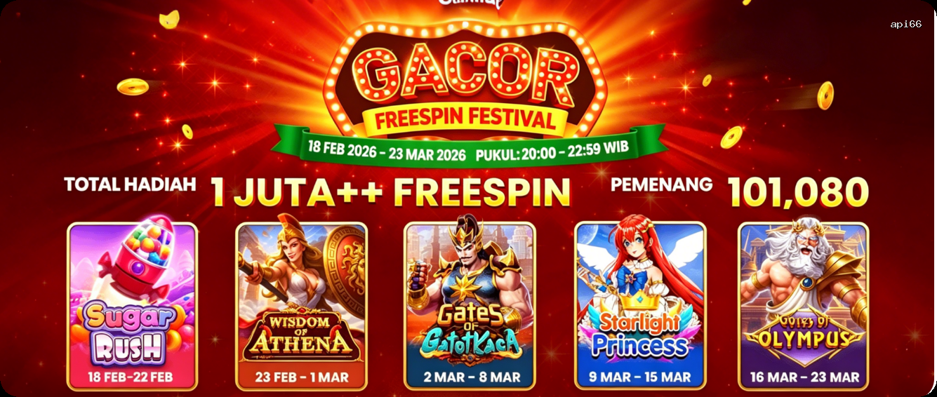 Login api66 Sekarang Bonus Melimpah
